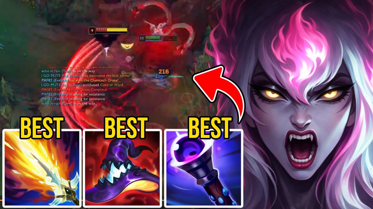 ВСЕ БОЯТСЯ ЭТОЙ СБОРКИ ДЛЯ ЭВЕЛИНН! - Руководство по геймплею за Эвелинн в лесу (2026)