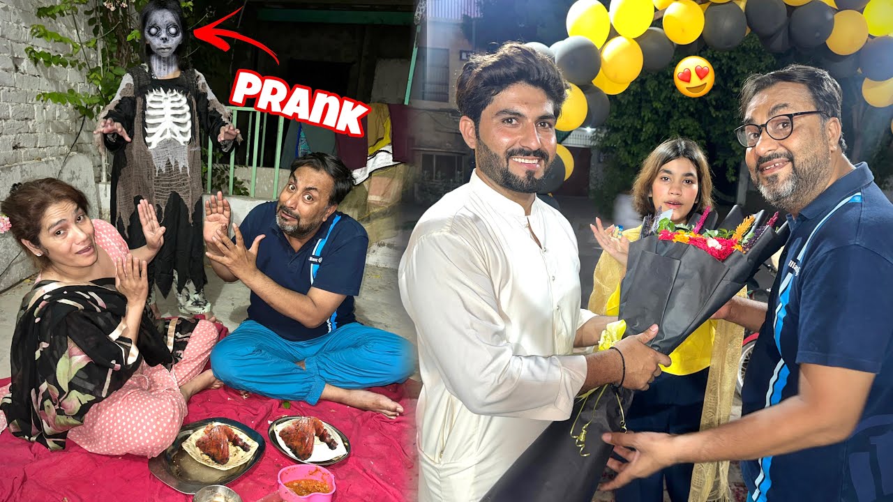 New restaurant opening 🥰mama papa ka saath ￼prank😂