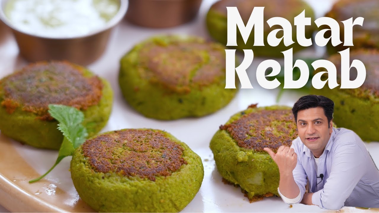 घर पर बनाओ मटर के टेस्टी स्नैक्स | Matar Ke Kabab | Hara Bhara Kebab Recipe | Winer Special Kunal