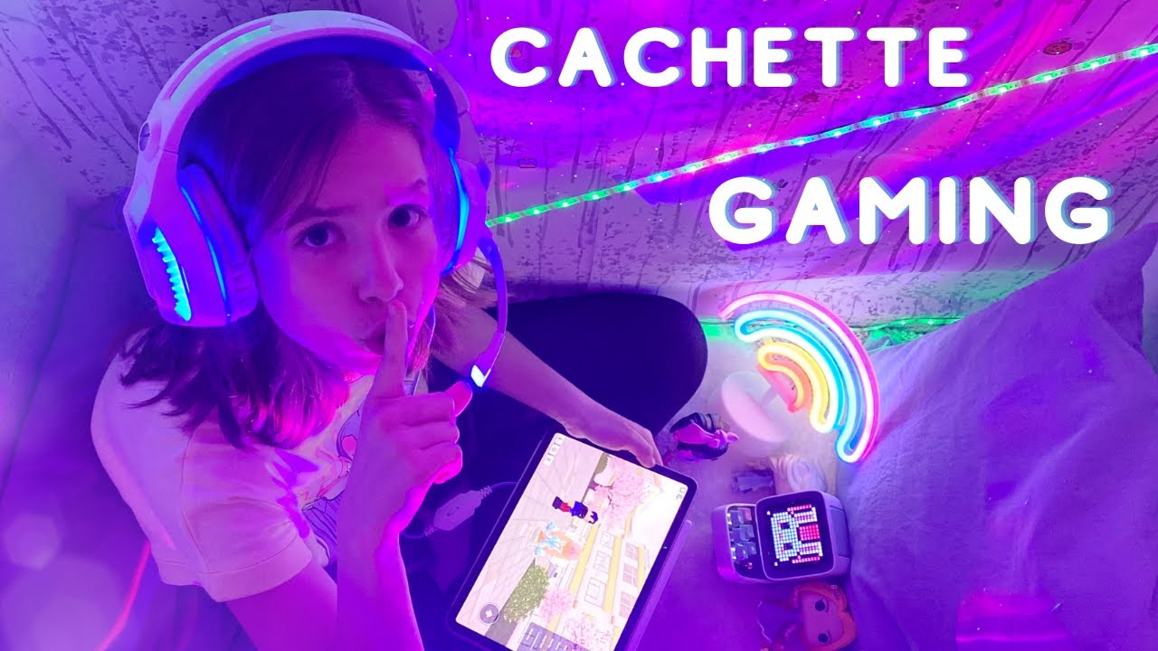 😅 Je crée une cachette secrète gaming 3 ! Que va-t-il se passer cette fois ?