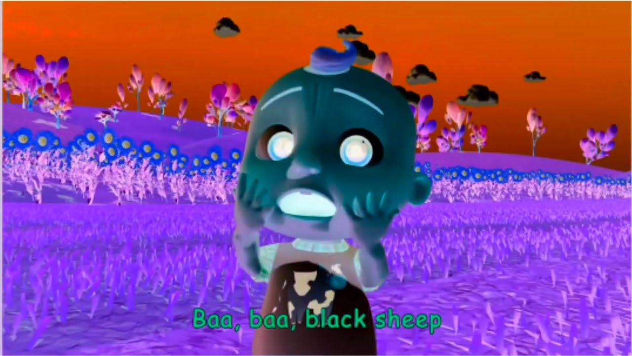 Baa, baa, Black sheep.. CoCoMelon Intro Logo | Sponsored by: Klasky Csupo Effects 