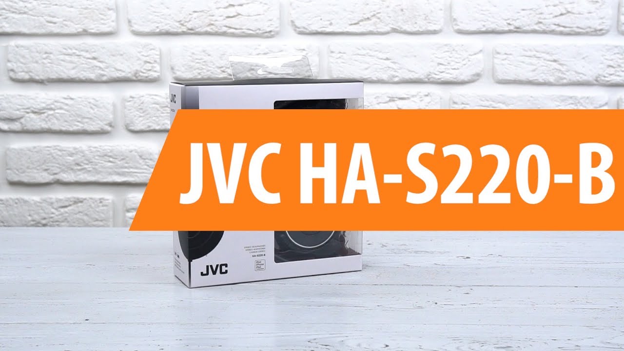 Распаковка наушников JVC HA-S220-B / Unboxing JVC HA-S220-B