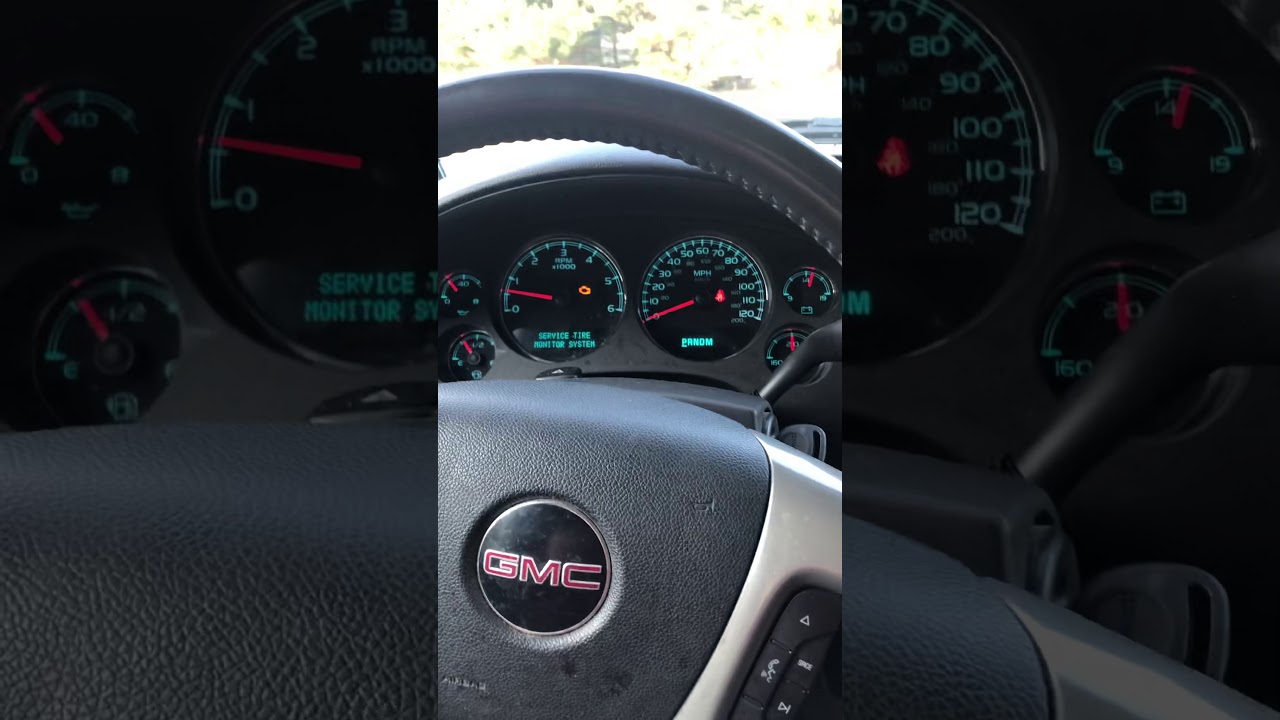 HOW TO RESET ENGINE OIL  LIFE 2007-2013 GMC 1500