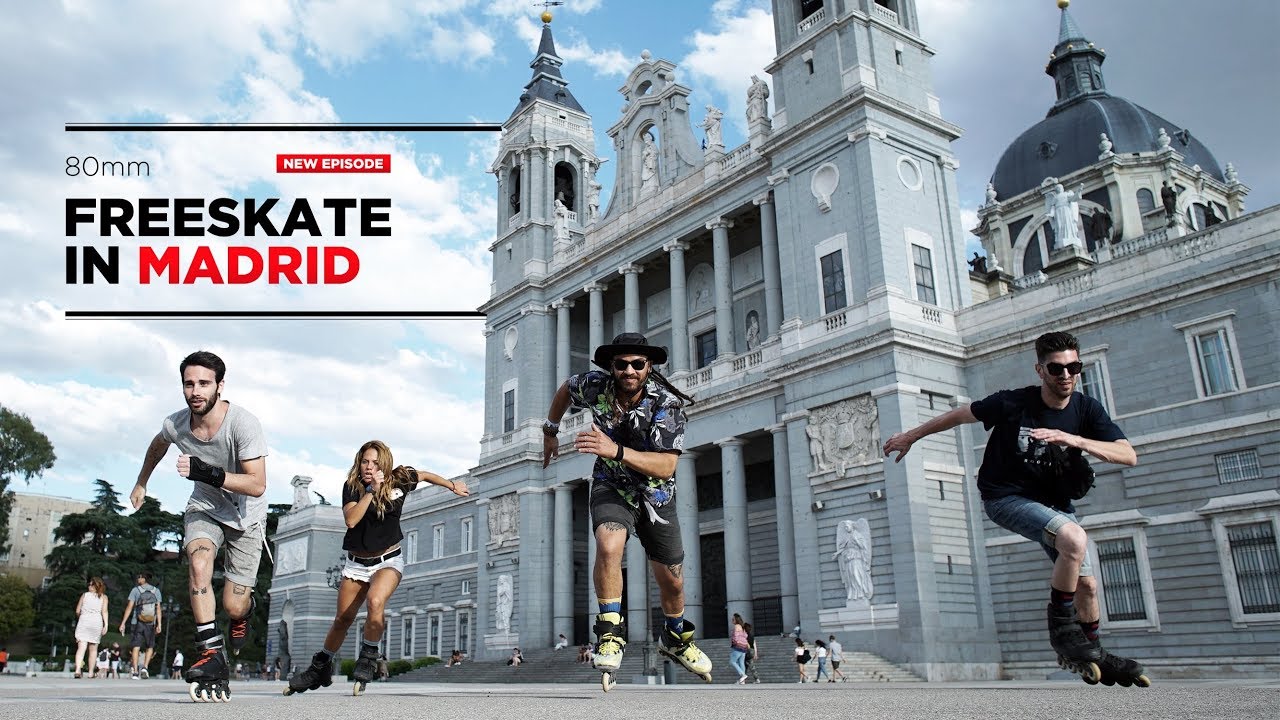 Freeskate in Madrid 80mm