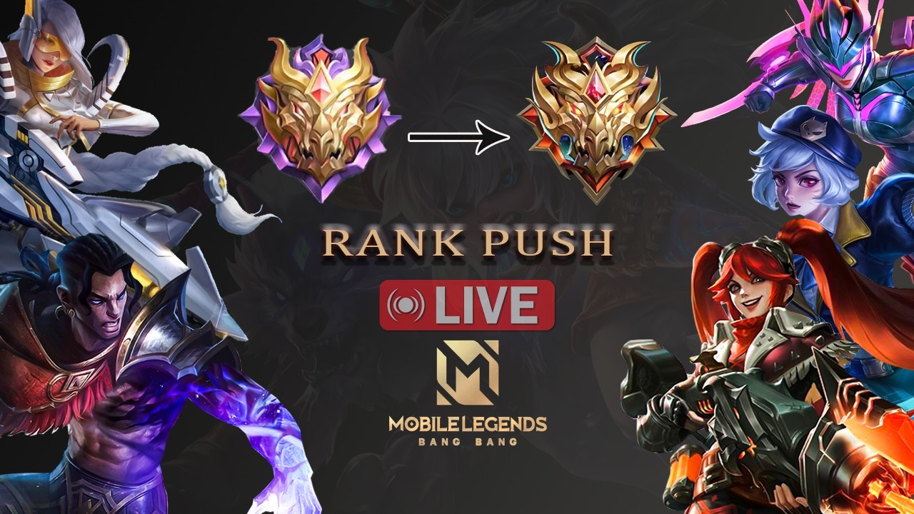 Good morning , solo push | Mobile legend live