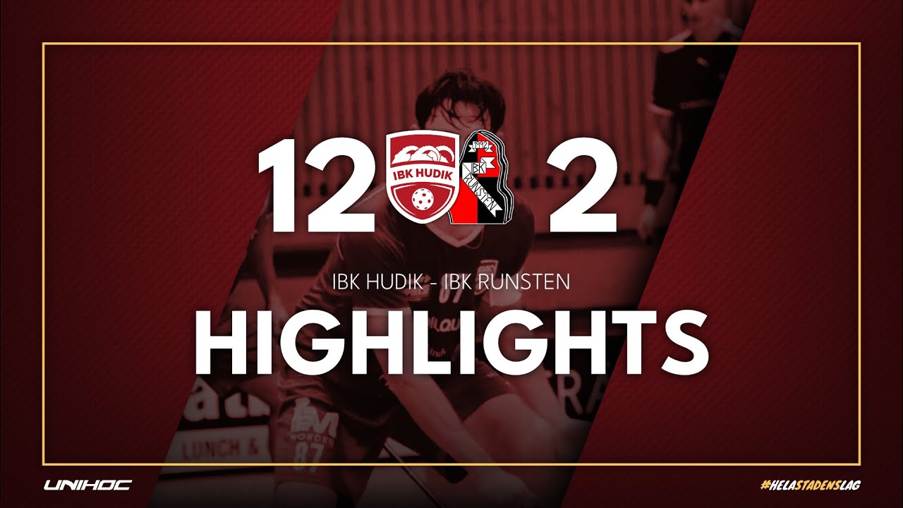Highlights • Division 1 Östra • IBK Hudik - IBK Runsten