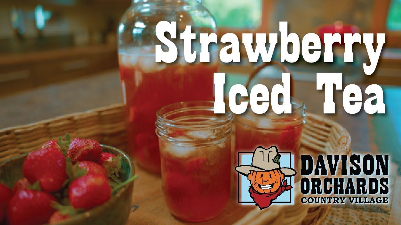 STRAWBERRY ICED TEA