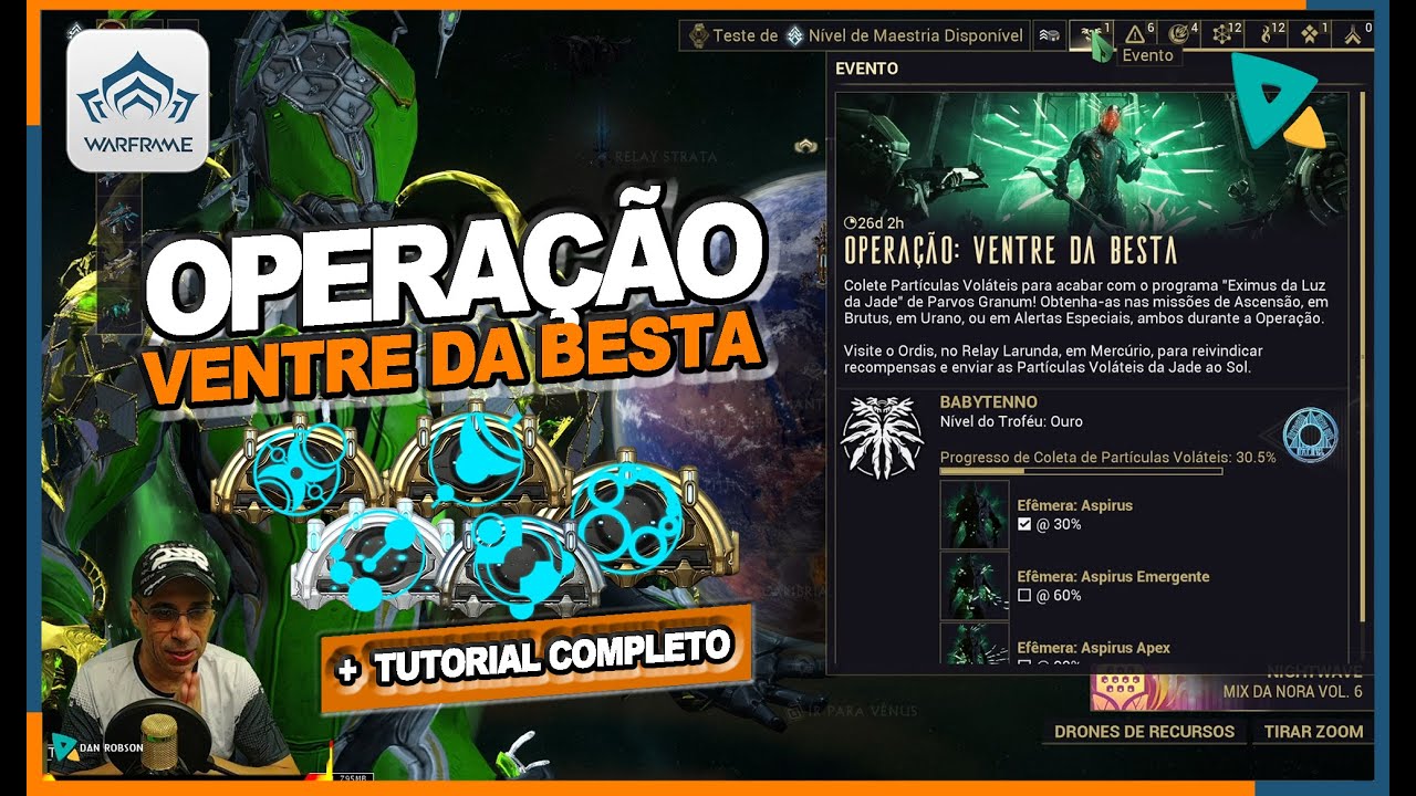 WARFRAME - OPERAÇÃO: VENTRE DA BESTA !! Farme de Arcanos e Itens Raros !! Tutorial completo !!!