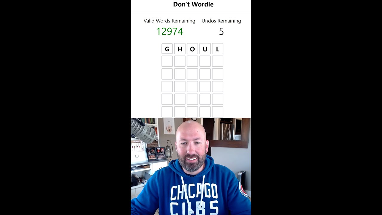 Attacked by the Don't Wordle GHOUL