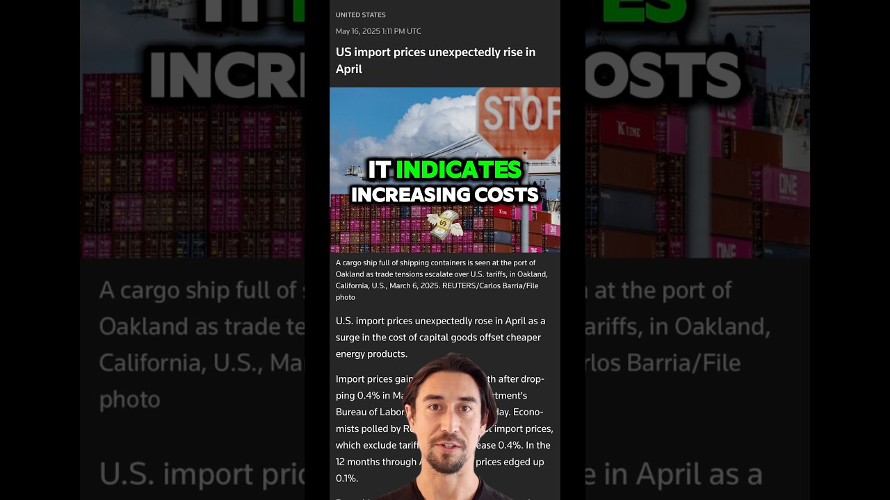 🚨Import Prices SURGE&mdash;Here&rsquo;s Why It Matters