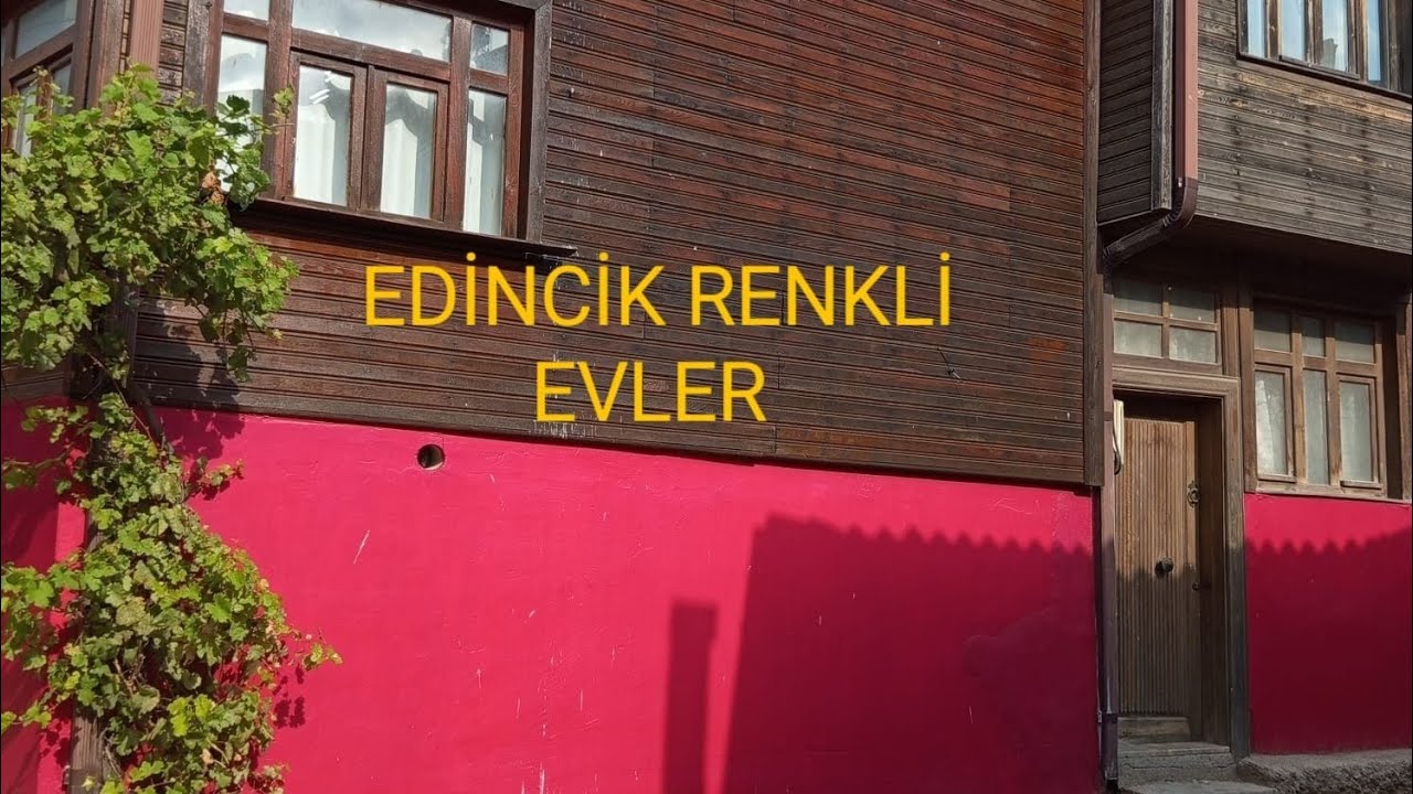 BANDIRMA EDİNCİK RENKLİ  EVLER