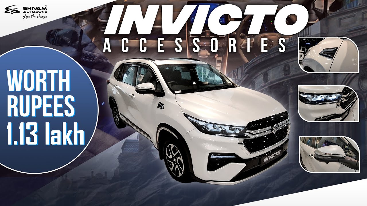 Maruti Invicto Accessories with PRICING | Shivam Autozone