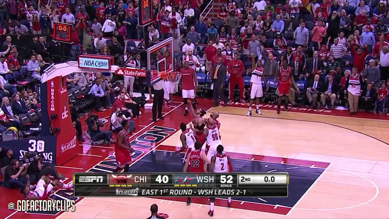 Trevor Ariza Full Highlights vs Bulls 2014 Playoffs East R1G4 - 30 Pts, 8 Reb