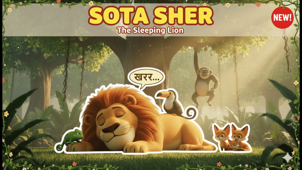 Sota Sher | Comic fairy tales hindi nursery rhymes