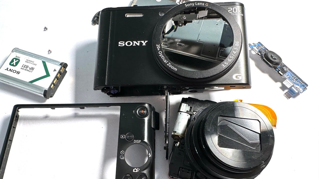 Sony Cybershot dsc wx350 Stuck Lens Fix