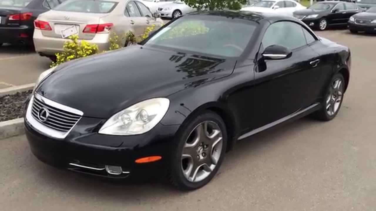 Pre Owned Black 2007 Lexus SC 430 2dr Coupe Hardtop Convertible - Stony Plain, Spruce Grove