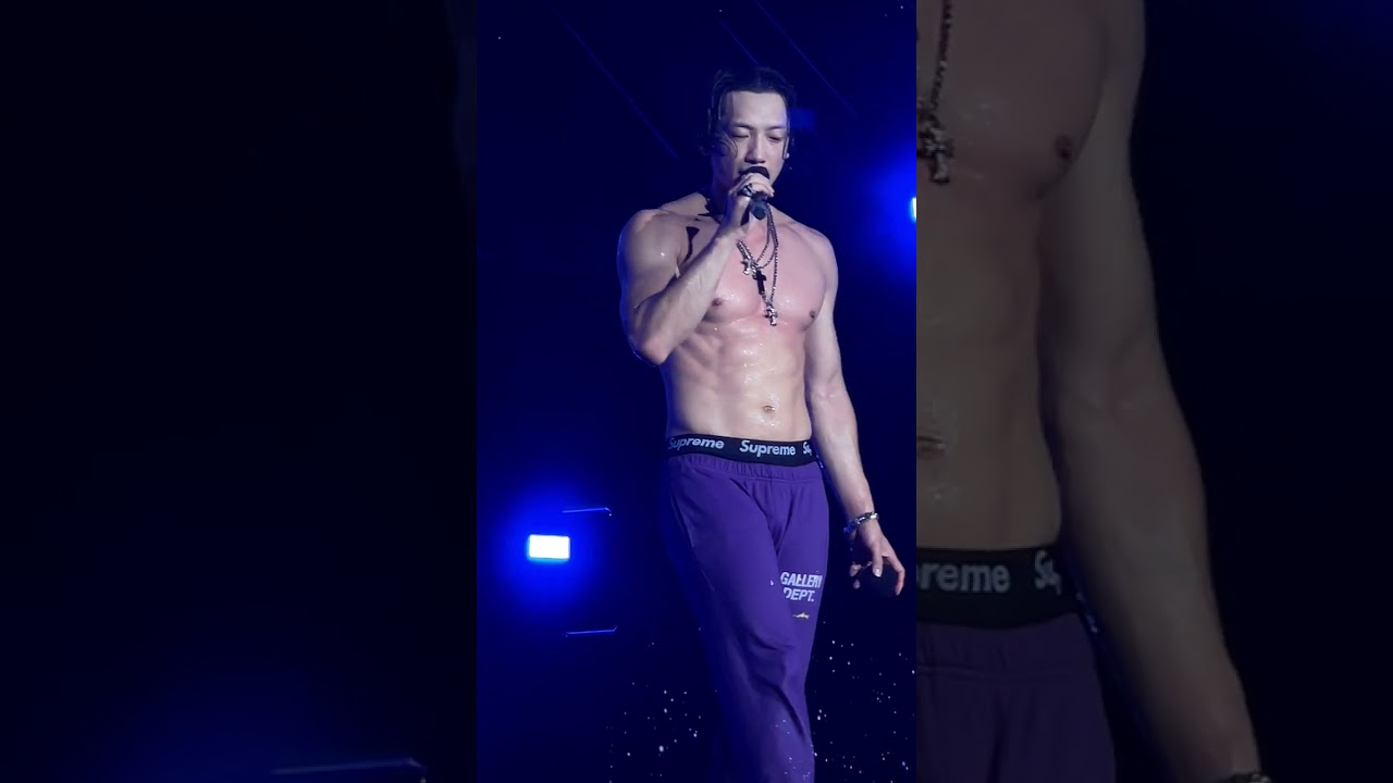 240720 대구 워터밤 waterbom rain 비 정지훈 앵콜로 안녕이란말대신 1절 널붙노 불러주심❣️