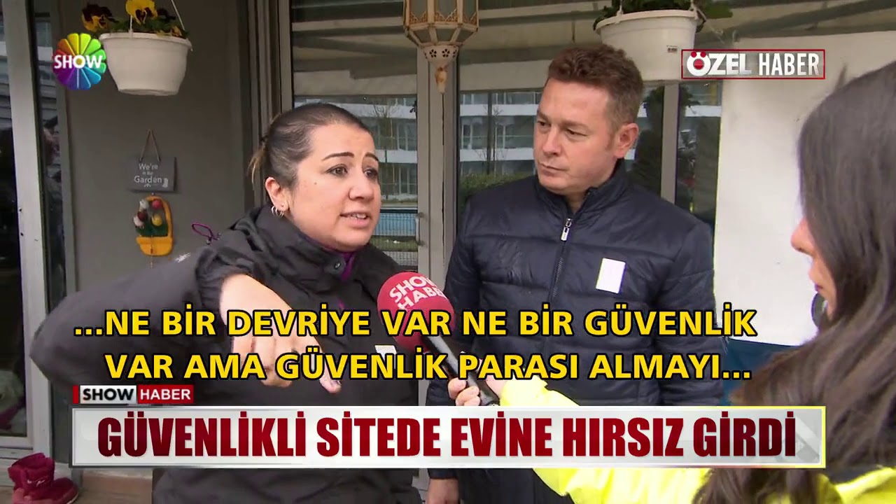 Güvenlikli sitede evine hırsız girdi