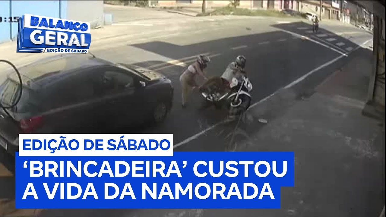 Jovem morre em acidente após namorado 'dar grau' em moto
