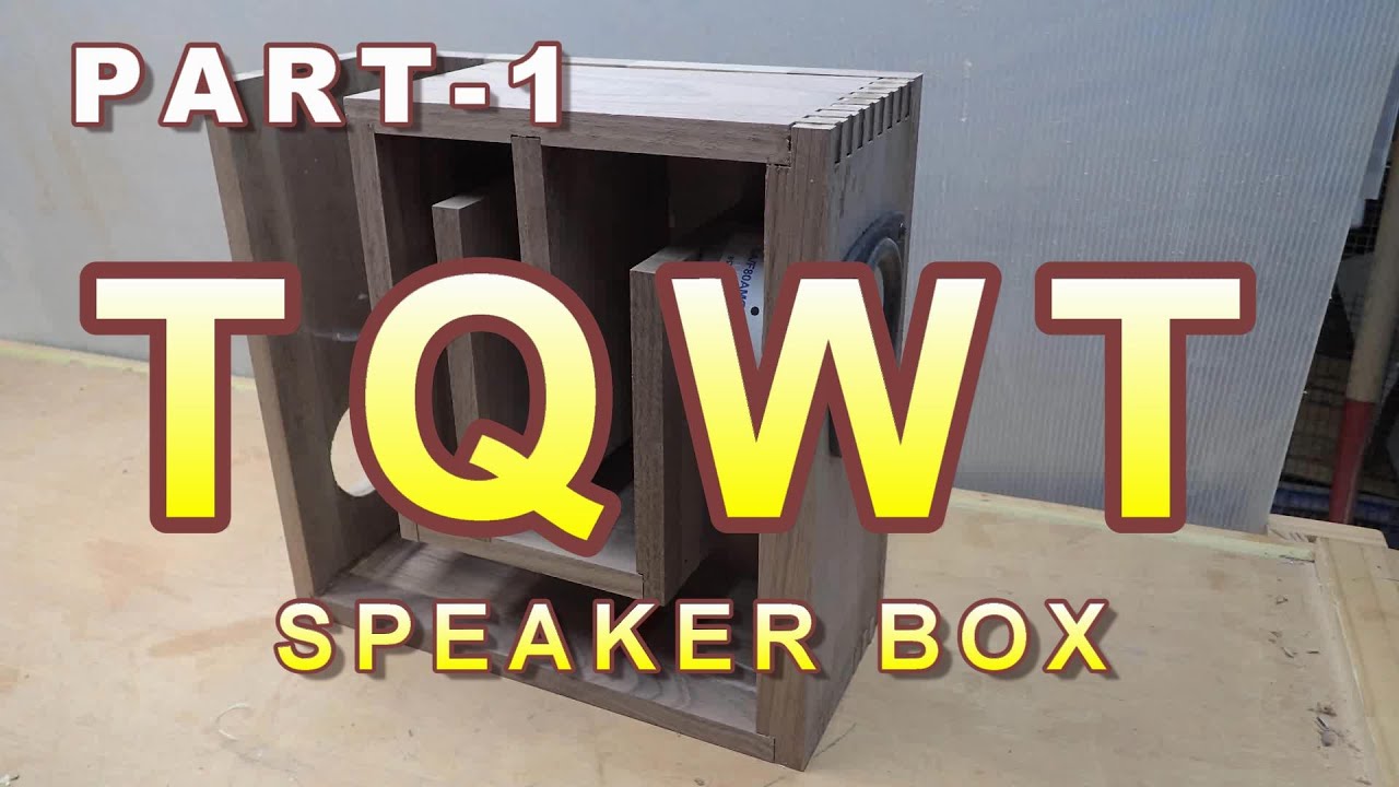 TQWT SPEAKER BOX 小型TQWTスピーカーボックスを作ってみました。【前編】