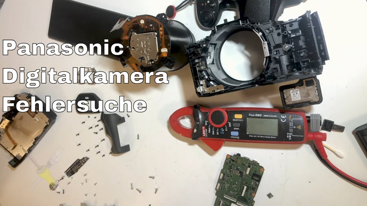 BitBastelei #558 - Panasonic Lumix Digitalkamera Reparaturversuch