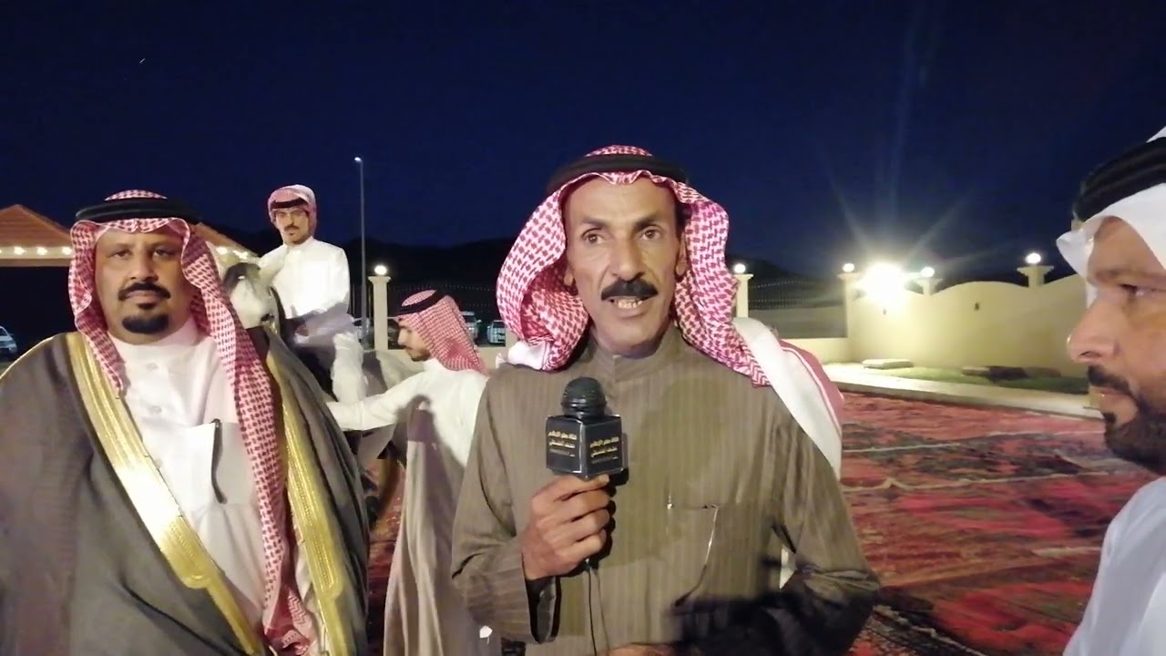 وفد من قبيلة غامد ووفد  من قبيلة سليم بظيافة ابنا الشيخ شبيب عياد الأطرش المظيبري الرشيدي بديوانهم
