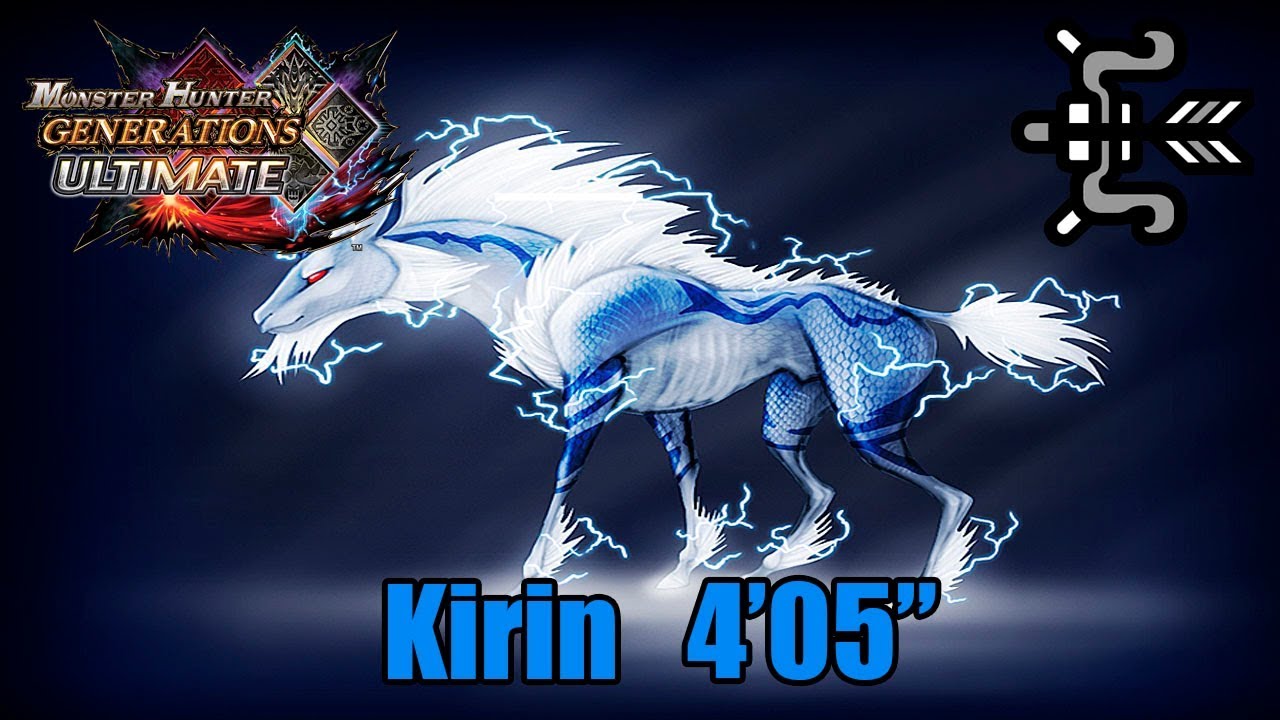 MHGU | [G3] The Phantom Beast! - Kirin (Valor Rapid Bow) 4'05''