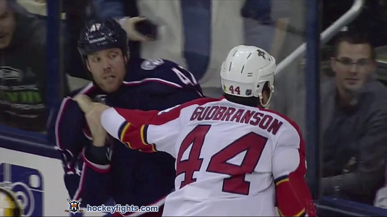 Erik Gudbranson vs Dalton Prout Feb 27, 2016