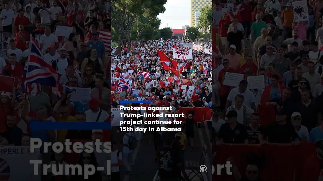 Protests against Zvernec tourism project continue for 15th Day in Albania