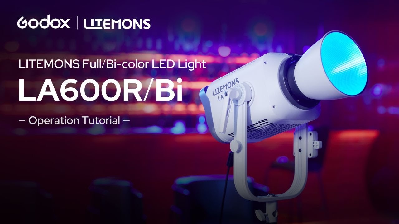 Introducing the Godox LITEMONS LA600R/Bi: where power meets creativity!