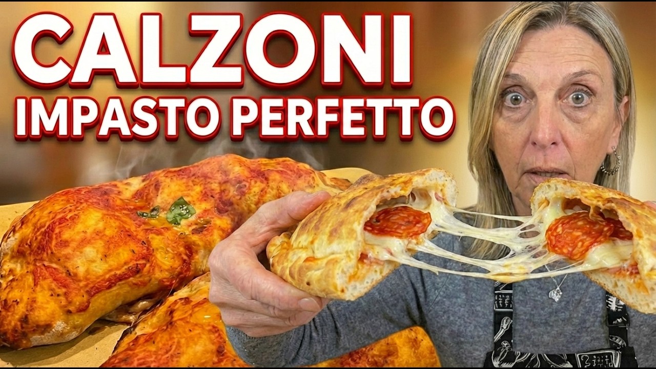Calzoni al Forno con IMPASTO PERFETTO Fatti in Casa: Ricetta Facile e Gustosa