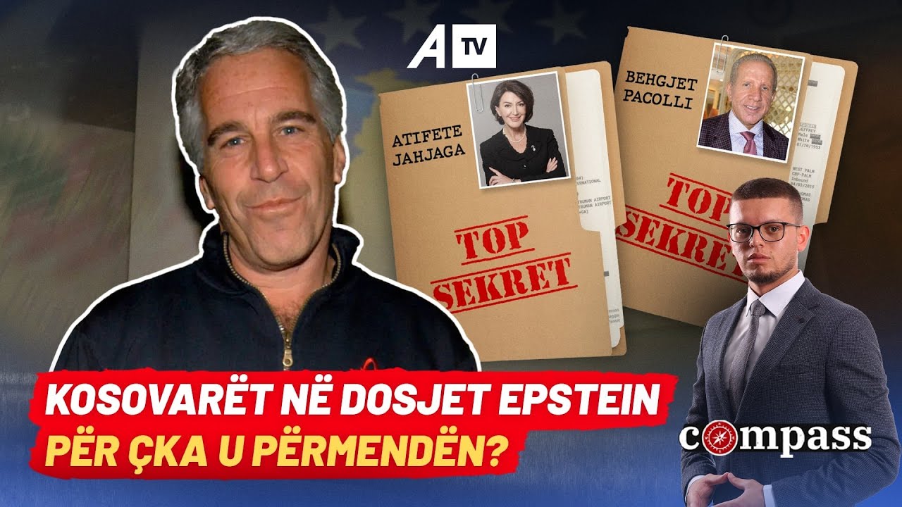 Kosovarët në dosjet Epstein, për çka u përmendën? - Compass - 02.02.2026 @ATVofficialchannel