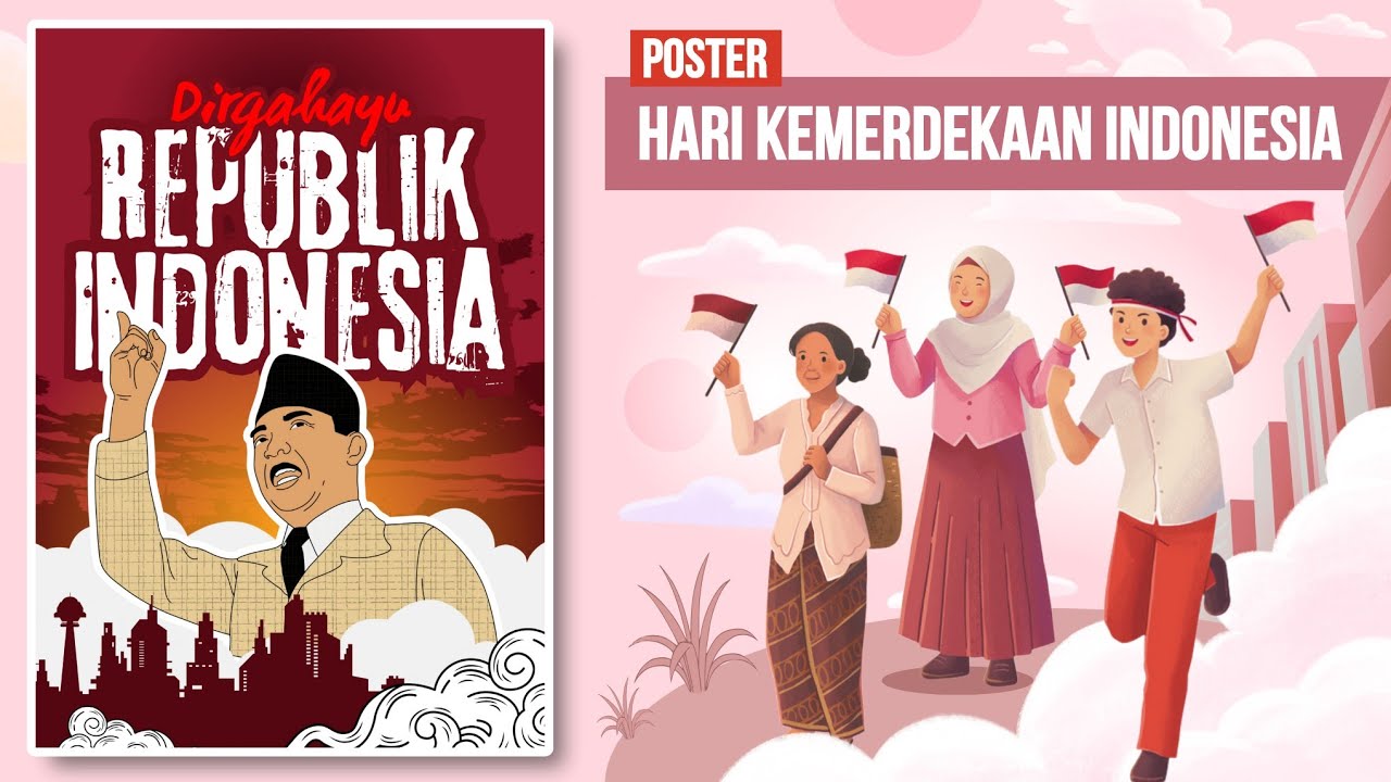 Cara Membuat Poster Hari Kemerdekaan di Canva || Poster 17 Agustus 2024