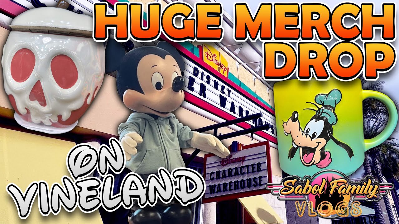 DISNEY CHARACTER WAREHOUSE OUTLET SHOPPING | Vineland Ave ~ BIG Discounts & TONS Of New Merch!
