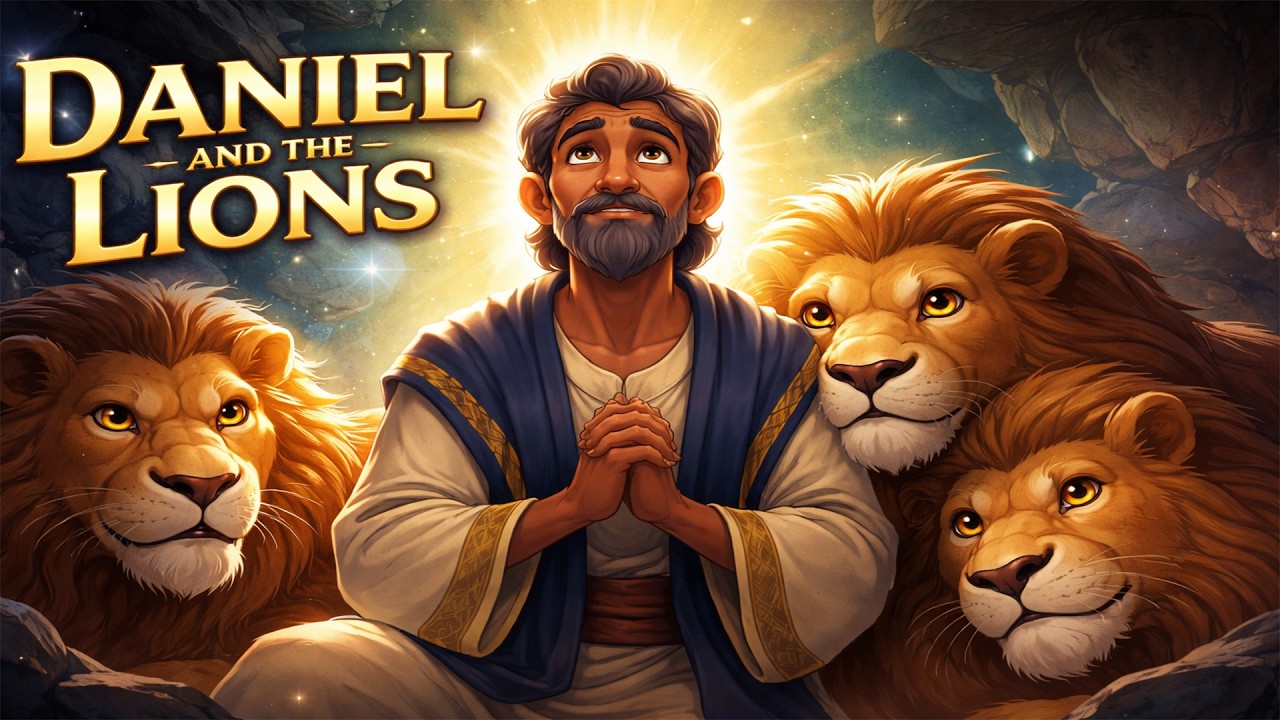 Daniel and the Lions | Animated Christian Story | The Moral Garden