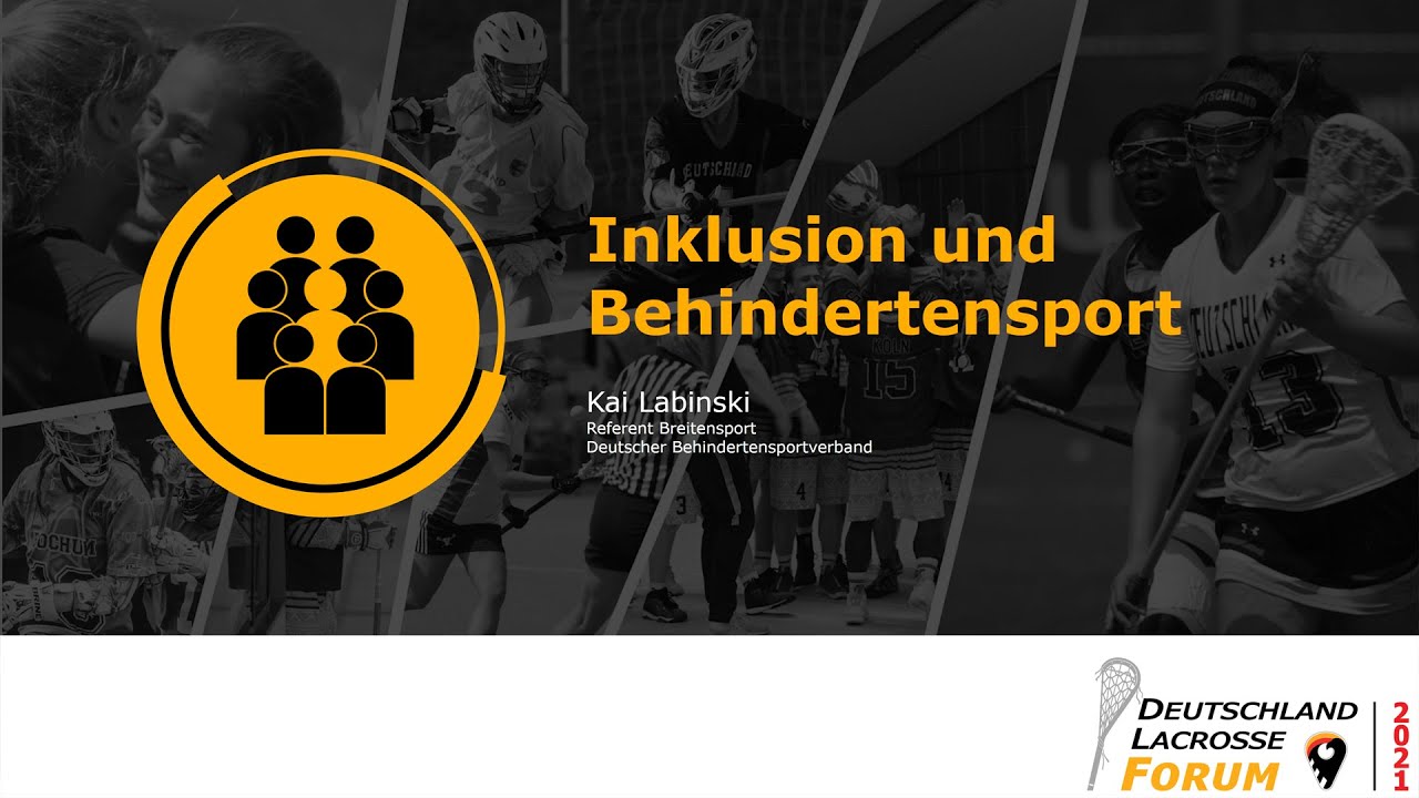 Inklusion und Behindertensport