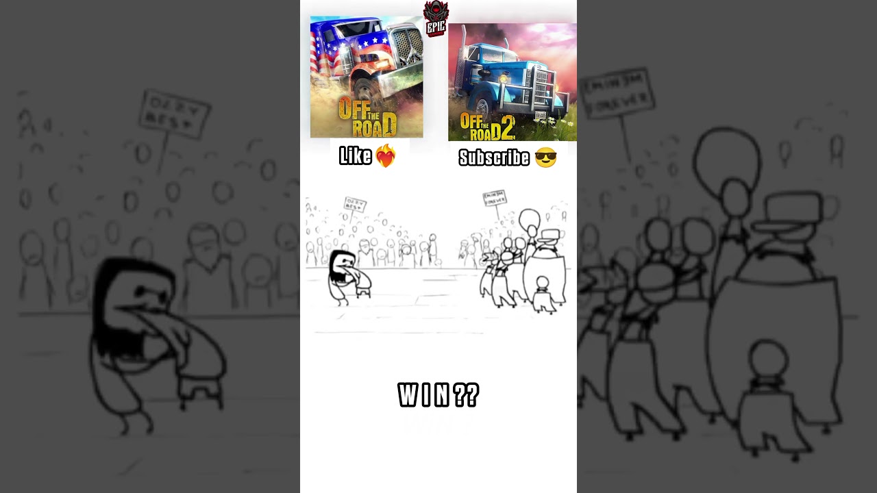 OFF THE ROAD 😎❤️&zwj;🔥 V/S OFF THE ROAD2😎❤️&zwj;🔥|#offroad #offtheroad #carracing #car #games #openworld