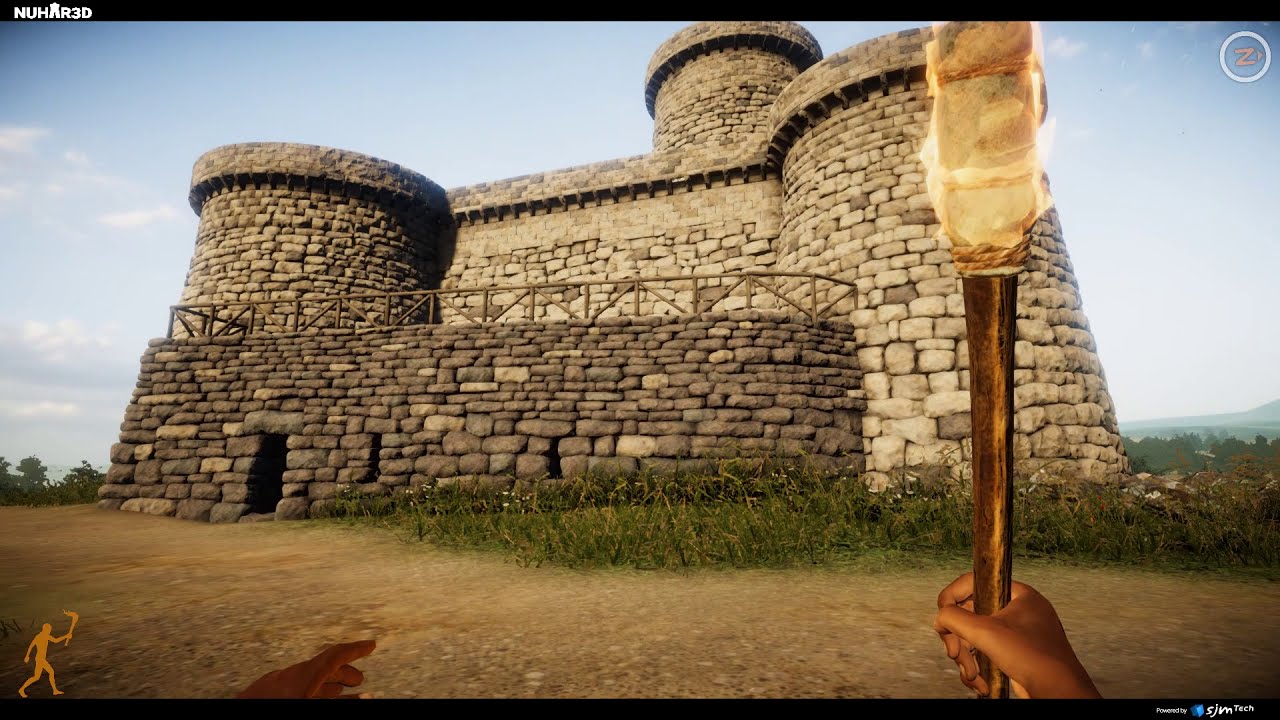 NUHAR 3D - Virtual Reality reconstruction of the nuraghe of Casa Zapata -  Barumini, Sardinia, Italy