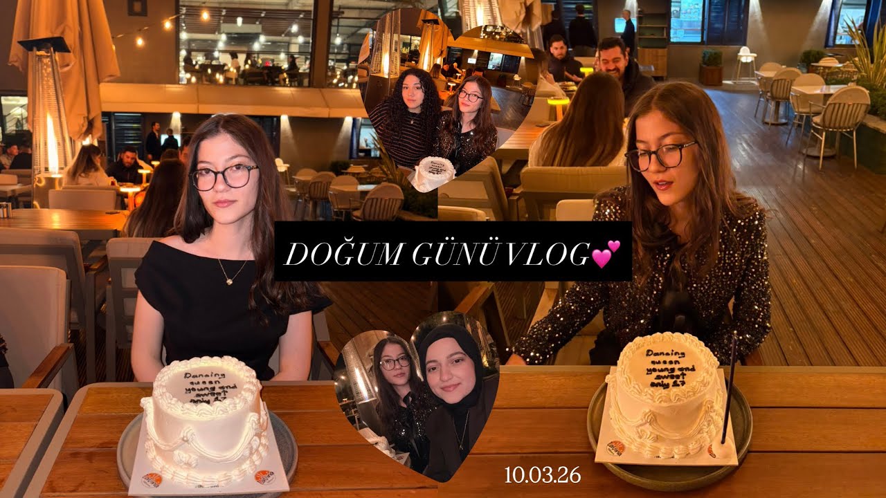 17. YAŞ DOĞUM GÜNÜM NASIL GEÇTİ! Vlog 🎂🎈💕-Rumeysa Kovan