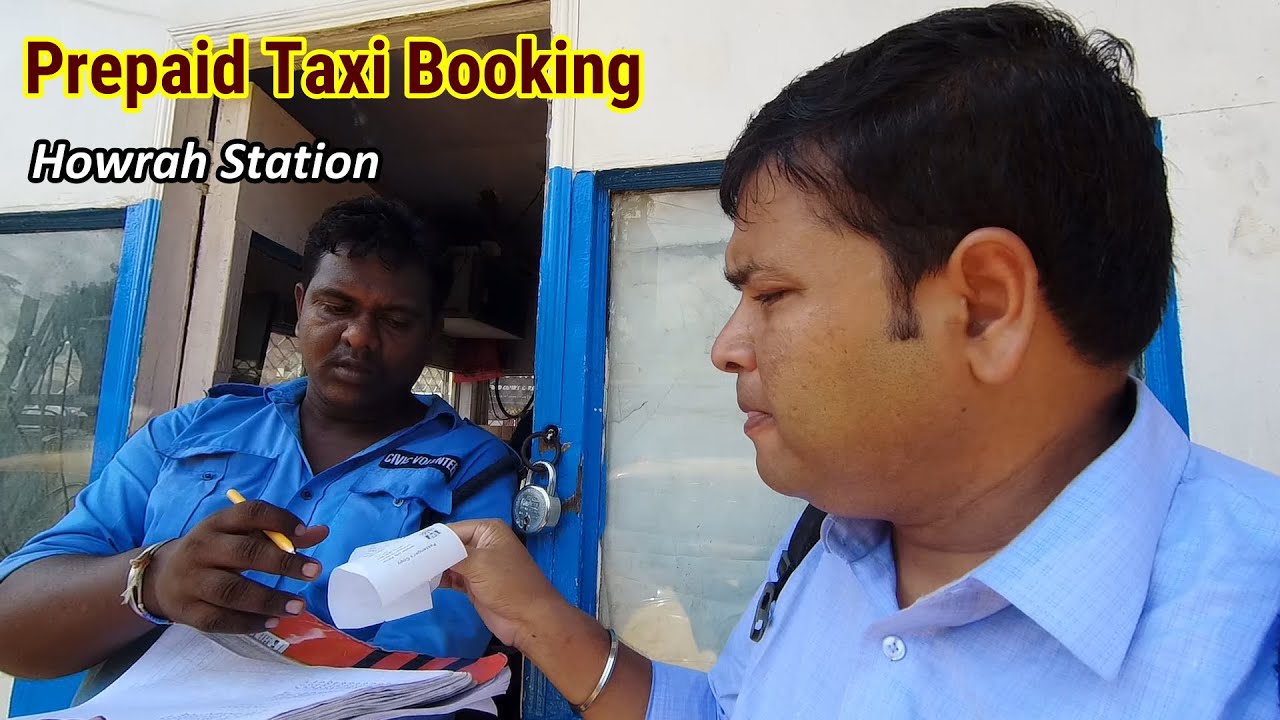 How To Book Prepaid Taxi in Howrah Station