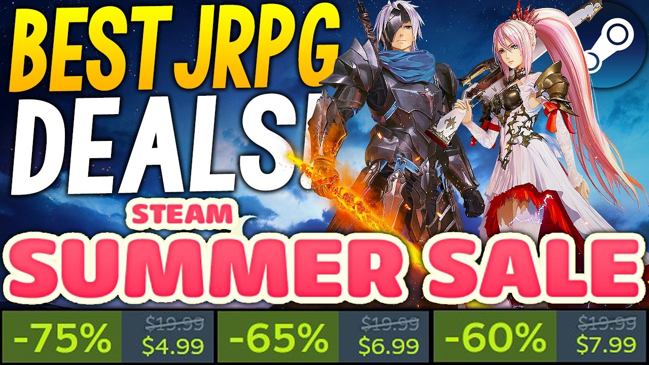 STEAM SUMMER SALE 2026 - TONS OF AWESOME JRPG GAME DEALS!