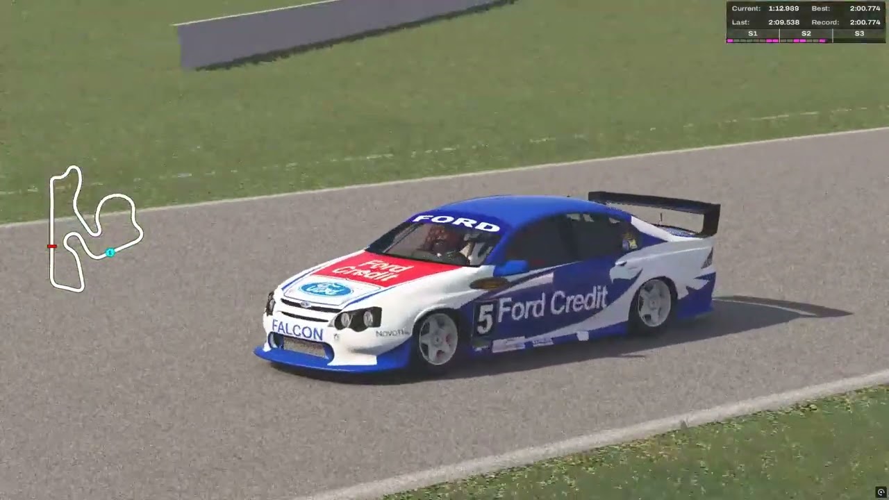 The Bend Motorsport Park - Supercars V8 '01 Ford Falcon AU - 2:00.774