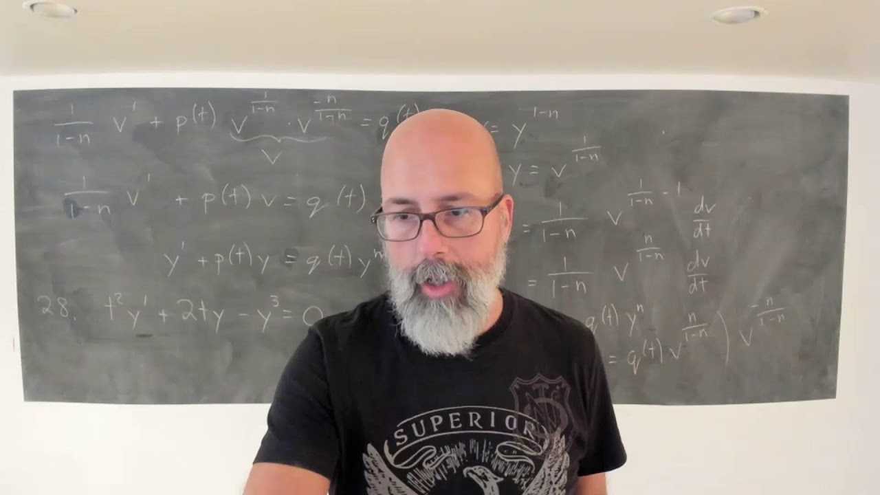 Math 263 Jan 13th:  Existence and Uniqueness Theorem