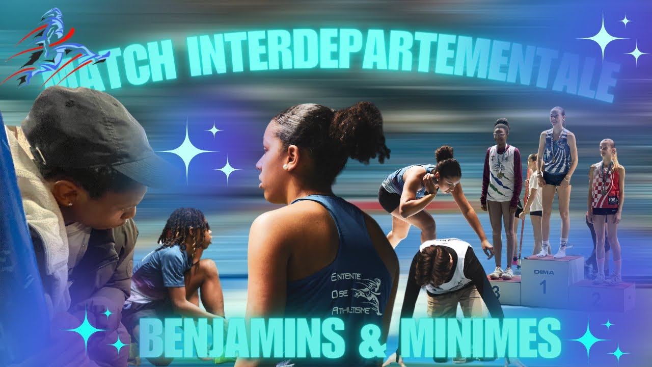 VLOG INTERDÉPARTEMENTAL ATHLÉTISME - J2.KAYEDO🏃🏾‍♀️🌟