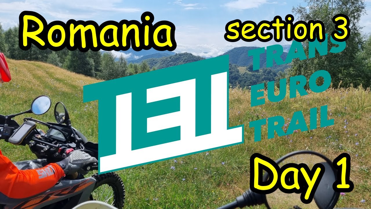 TET Romania section 3, day 1, CRF300L & CRF250L