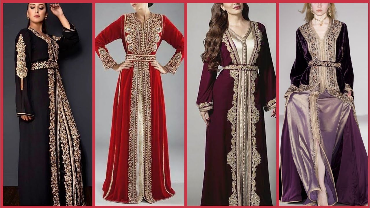 Fabulous Stunning And Elegant Stylish Moroccan Kaftan Dresses 2020 Collection