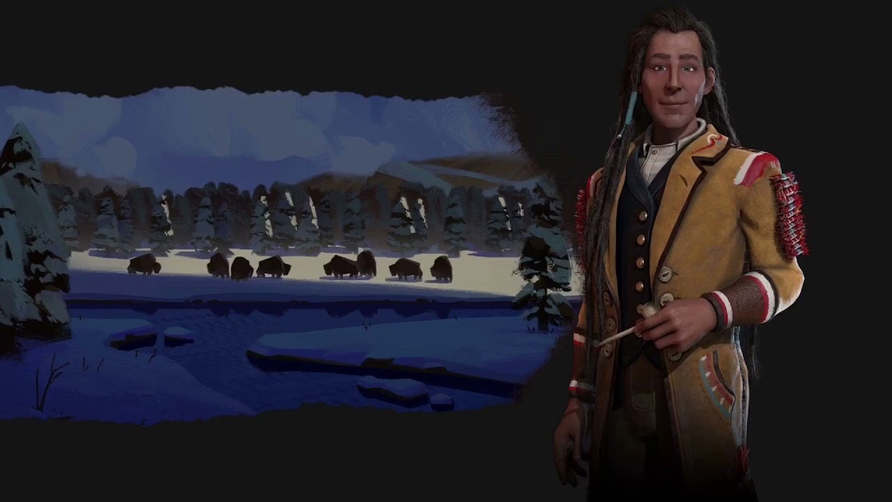 Civilization VI - Cree Complete Theme: Round & Grass Dance Song (The Drums of Poundmaker).