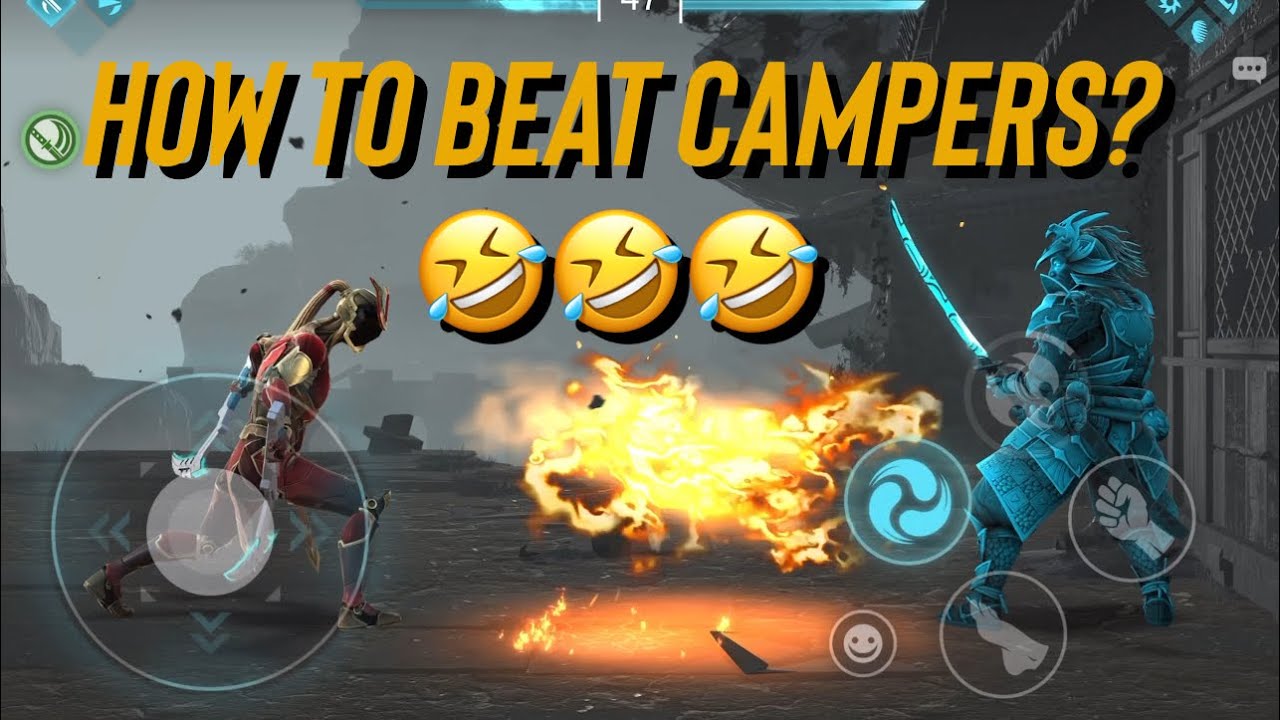 ❓⁉️How to beat CAMPERS?! Just Learn From MASTER BEN NGHE 👨🏻&zwj;🏫⚔️😂😂😂 Shadow Fight 4 Arena 💀
