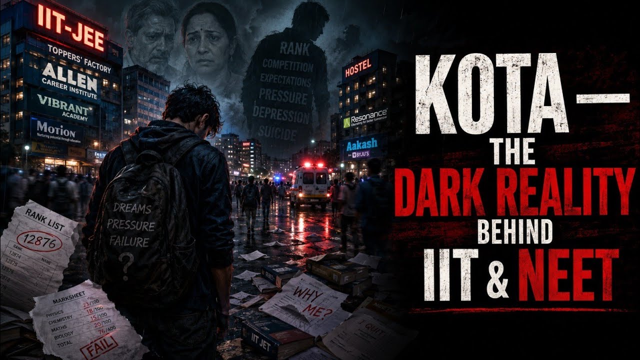 Kota &mdash; The Dark Reality Behind IIT & NEET || Kota Dark Reality || Kota Exposed