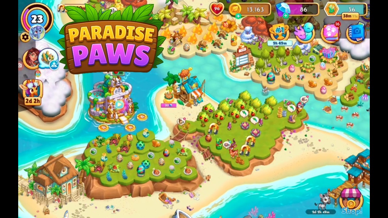 Paradise Paws some merging